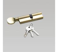 Kooples Hardware 6 Pin Economy Euro Profile Thumbturn Door Cylinder - High Security Lock Barrel for UPVC, Wooden and Composite Doors Fixings Included (Nickel, 30mm/55mm)