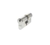 Kooples Hardware AGB Euro Profile 5 Pin Double Cylinder Keyed Alike 30-30mm (60mm) - Security Door Lock Barrel (Polished Chrome)