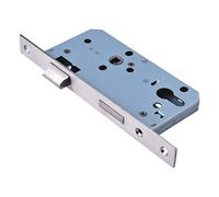 Kooples Hardware Architectural DIN Euro Profile Sashlock 55mm Heavy Duty Stainless Steel Door Lock Fixings Included
