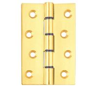 Kooples Hardware Architectural Door Hinges Butt Hinge Washered (Polished Stainless Steel, 102x67x2.5 MM)