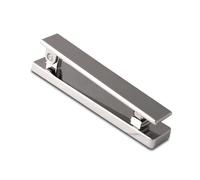 Kooples Hardware Architectural Door Knocker - Traditional Heavy Duty Front Door Knocker for Wooden and Composite Doors - Fixings Included (Hardex Chrome)