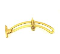 Kooples Hardware Architectural Quadrant Stay - Premium Brass Window Stay for Casement Windows - Classic & Durable Support Arm (Polished Brass, 150MM)