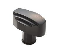 KOOPLES HARDWARE Art Deco Knob 30mm Cabinet Knob in Multiple Finish (Matt Black)