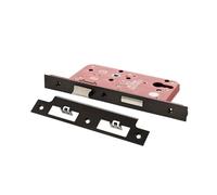 Kooples Hardware Atlantic DIN Euro Profile Sashlock Double Throw 60mm Backset Mortice Lock Case for Euro Cylinder Doors (Urban Dark Bronze)