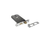 Kooples Hardware Atlantic Horizontal Bathroom Sashlock 6" - Mortice Lock with Thumbturn (Polished Chrome)