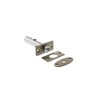 Kooples Hardware Atlantic Rack Bolt 31mm Backset Concealed Door Security Bolt with Key and Escutcheon (Antique Brass)