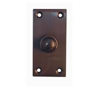 Kooples Hardware Bell Push Button Dark Bronze Traditional Doorbell Switch