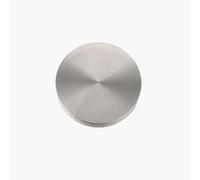 Kooples Hardware Blank Profile Escutcheon - 52mm Round Rose - Grade 316 Stainless Steel - Concealed Fix Cover - Interior & Exterior Use - Fixings Included
