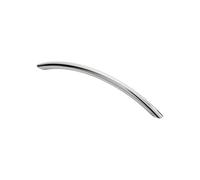 KOOPLES HARDWARE Bow Handle Range - Curved Cabinet Pulls - Modern & Traditional Drawer Handles for Kitchens, Wardrobes & Furniture (Polished Chrome, 160mm)
