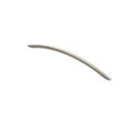 KOOPLES HARDWARE Bow Handle Range - Curved Cabinet Pulls - Modern & Traditional Drawer Handles for Kitchens, Wardrobes & Furniture (Satin Nickel, 224mm)