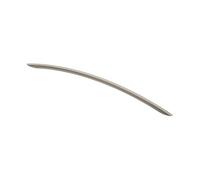 KOOPLES HARDWARE Bow Handle Range - Curved Cabinet Pulls - Modern & Traditional Drawer Handles for Kitchens, Wardrobes & Furniture (Satin Nickel, 288mm)