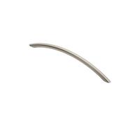 KOOPLES HARDWARE Bow Handle Range - Curved Cabinet Pulls - Modern & Traditional Drawer Handles for Kitchens, Wardrobes & Furniture (Satin Nickel, 192mm)