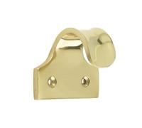 Kooples Hardware Brass Sash Lifts Solid Brass Window Lifts for Wooden Sash Windows - Traditional Polished Finish (Polished Brass)