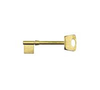 Kooples Hardware BS Chubb Blank Keys Spare Uncut Keys for 67mm & 80mm Mortice Locks Steel Key Blanks for Traditional 5 Lever Systems Locksmith Use