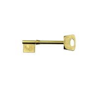 Kooples Hardware BS Chubb Blank Keys Spare Uncut Keys to Suit ZCRD73 Mortice Lock Steel Key Blanks for 5 Lever Mechanism Locksmith Compatible