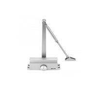 Kooples Hardware Budget Door Closer - Size 3 with Arm & Body, EN1154 Fir Surface Mounted Hydraulic Closer, Silver Finish (Silver)