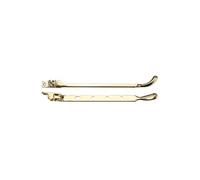 Kooples Hardware Bulb End Casement Stay - Solid Brass - Traditional Window Stay for Timber Casement Windows (Polished Brass)