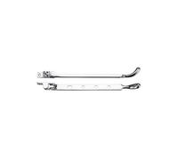 Kooples Hardware Bulb End Casement Stay - Solid Brass - Traditional Window Stay for Timber Casement Windows (Polished Chrome)