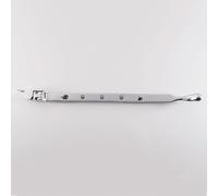 Kooples Hardware Bulb End Casement Stay - Steel Window Stay Arm with Pins - Traditional Design for Timber Casement Windows (Polished Chrome, 305mm)