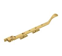"Kooples Hardware Casement Stay 12 Window Stay Arm for Wooden & Metal Windows - Traditional Brass Finish - Sash Window Accessory for Home Improvement" (Polished Brass, 300mm)