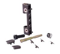 Kooples Hardware Challenger 3D High Security Door Hinge Body Adjustable Heavy Duty Durable Replacement (Anthracite Grey, Standard)