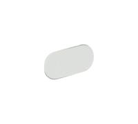 Kooples Hardware Charisma Cockspur Window Handle Screw Cover Cap - Durable Replacement Caps for Cockspur Handles - Fixings Included (White)
