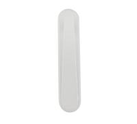 Kooples Hardware Contemporary Door Knocker - Modern Sl ront Door Knocker for Wooden and Composite Doors - Fixings Included (White)