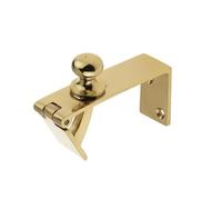 Kooples Hardware Counterflap Catch Traditional Flush Fastener - Secure Brass Latch for Folding Counter Flaps & Tables (Polished Brass)