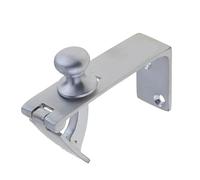 Kooples Hardware Counterflap Catch Traditional Flush Fastener - Secure Brass Latch for Folding Counter Flaps & Tables (Satin Chrome)