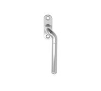 Kooples Hardware Cranked Locking Espagnolette Handle - Secure Window Lever - for uPVC and Timber Casement Frames (Polished Chrome, Right Hand)
