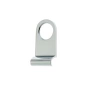 Kooples Hardware Cylinder Pull - Durable Architectural Cover & Finger Pull for Euro Profile Cylinder Locks (Polished Chrome)