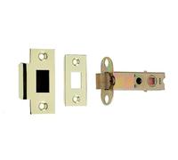 Kooples Hardware Double Sprung Tubular Latch - Silent Action Latch for Internal Doors - Heavy Duty Latch Mechanism with Strike Plate & Fixings (78mm)