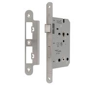 Kooples Hardware Easi-T Bathroom DIN Lock - High-Security Mortice Lock for Bathroom Doors (Radius)