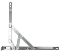 Kooples Hardware Egress and Easy Clean Friction Stay Side Hung Window Hinge for Emergency Escape and Safe Cleaning Access (Stack Height -16.5mm, 424mm)