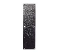 Kooples Hardware Finger Plate - 11.5" x 3" Push Plate - Metal Door Protector for Internal Timber Doors
