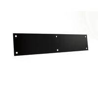 Kooples Hardware Finger Plate Pre Drilled with Screws - Protective Push Plate for Doors Durable Scratch Resistant - Hardware Fittings Included (300mm x 75mm)