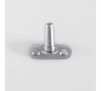 Kooples Hardware Flush Fitting Casement Pin - Discreet Window Stay Pin in Metal Finish - Secure Fixing for Timber Casement Windows (Satin Chrome)