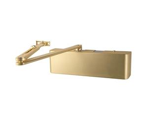 Kooples Hardware Full Accessory Cover Pack to Suit CDG025 Complete Metal Casing Set Overhead Door Closer Compatible (Satin Brass)