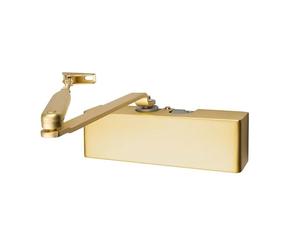 Kooples Hardware Full Accessory Cover Pack to Suit CDG420 Replacement Metal Casing Set Compatible with Overhead Door Closer (Satin Brass)