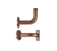 Kooples Hardware Handrail Bracket Concealed Fix - 3 Inch Stainless Steel Support - SSS Finish for Wall-Mounted Railings (PVD Bronze)