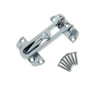 Kooples Hardware Heavy Duty TS003 Door Bar Restrictor High Security Front Door Restrictor Police Approved Standard Fixings Included (Hardex Graphite)