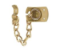 Kooples Hardware Heavy Duty TS003 PVCu and Timber Door Chain High Security Police Approved Front Door Safety Restrictor Fixings Included (Hardex Gold)