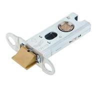 Kooples Hardware Heavy Duty Tubular Latch Body Only - Mortice Latch Mechanism Without Faceplate - Internal Door Latch Case for Round Rose or Backplate Handles (64mm)