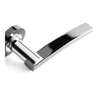 Kooples Hardware Jedo Dual Range Modena Door Handles (Polished Chrome/Polished Black Nickel)