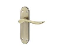Kooples Hardware Jedo Henley Suite Lever on Plate (Latch, Antique Bronze)