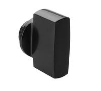 Kooples Hardware Large Thumbturn to Suit Cylinder Oversized Internal Turn for Euro Profile Lock Easy Grip Handle - Replacement Lock Accessory (Black)