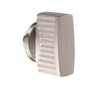 Kooples Hardware Large Thumbturn with Grip to Suit Cylinder Ergonomic Internal Lock Turn for Euro Profile - Easy Access Handle (Satin Chrome)