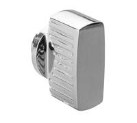 Kooples Hardware Large Thumbturn with Grip to Suit Cylinder Ergonomic Internal Lock Turn for Euro Profile - Easy Access Handle (Polished Chrome)
