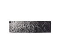 Kooples Hardware Letter Tidy 14 x 4 Inch - 355mm x 102mm - Powder Coat Black BK - Internal Door Letterbox Cover Plate