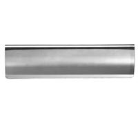 Kooples Hardware Letter Tidy Interior Mail Cover Flap for Front Door Draft Excluder Sleek Internal Plate (Stainless Steel, 300mm x 95mm)